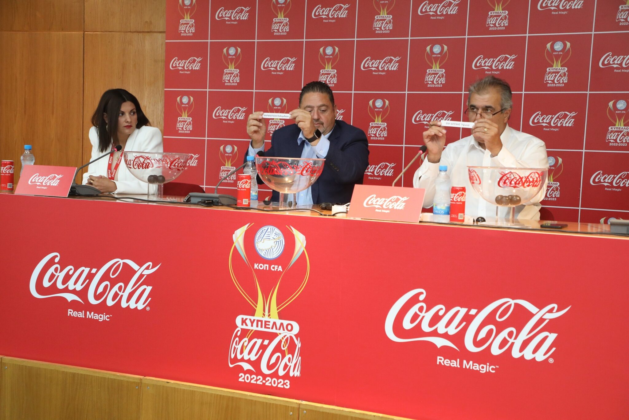 Ανοίγει η αυλαία για το Κύπελλο Coca-Cola