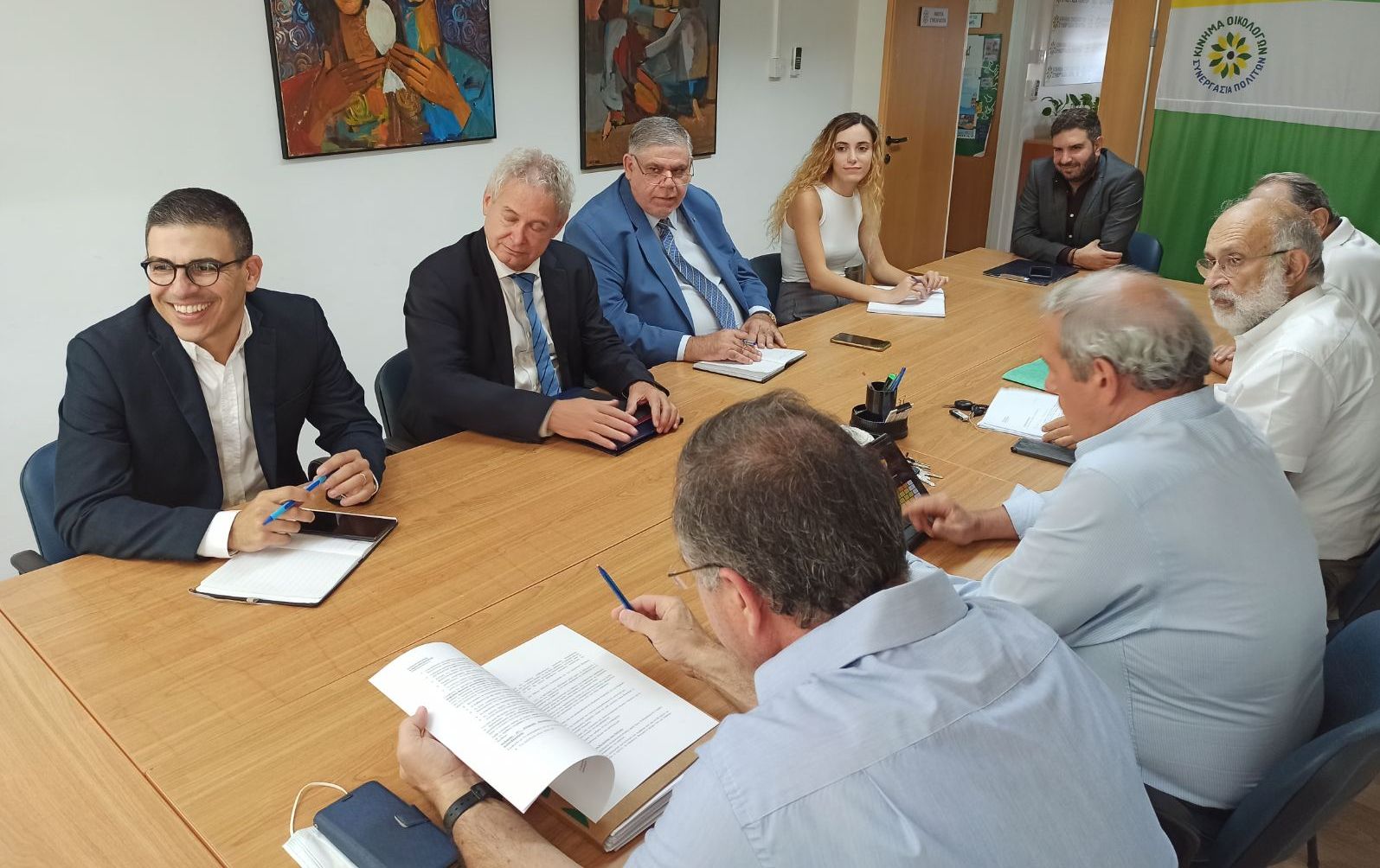 Η πράσινη μετάβαση στο επίκεντρο συνάντησης Μαυρογιάννη με Κίνημα Οικολόγων