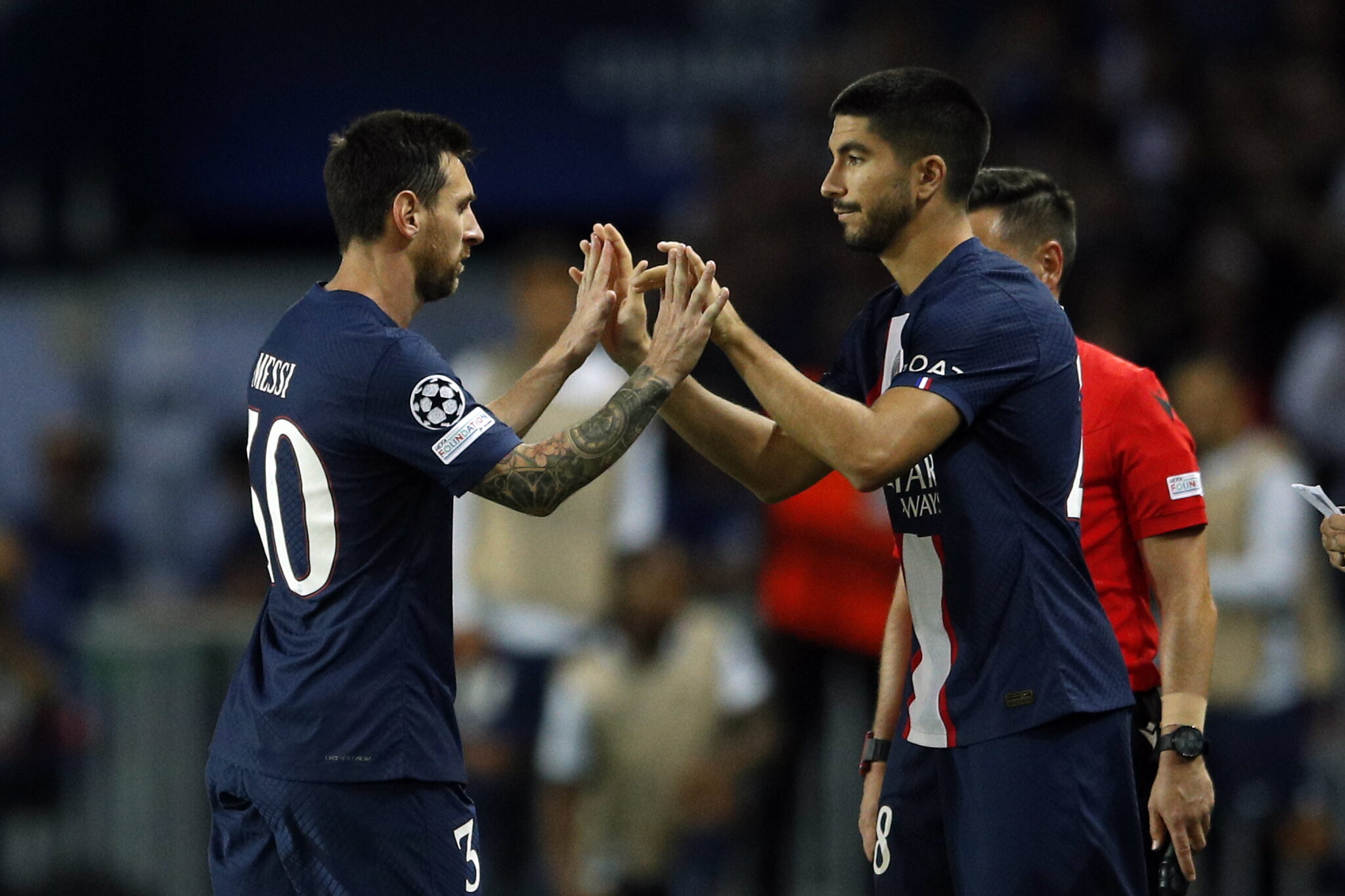 Ο Μέσι έγινε αλλαγή σε αγώνα Champions League μετά από οκτώ χρόνια