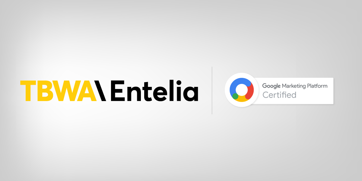 TBWAEntelia κέρδισε την πιστοποίηση Google Marketing Platform Certified Partner