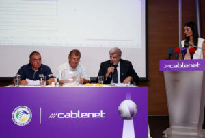 Cablenet: Επίσημος Τηλεοπτικός Χορηγός Πρωταθλήματος και Κυπέλλου Πετοσφαίρισης
