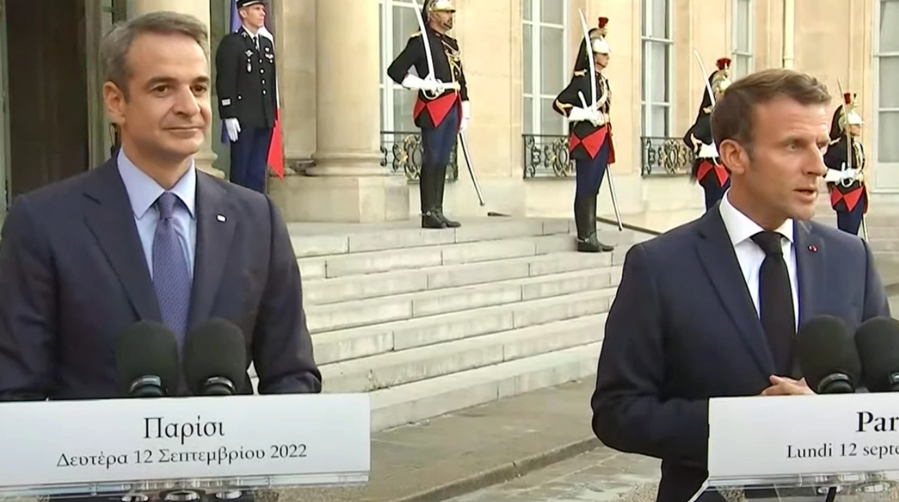 Μητσοτάκης – Μακρόν: Στέλνουν κοινό ηχηρό μήνυμα στον Ερντογάν