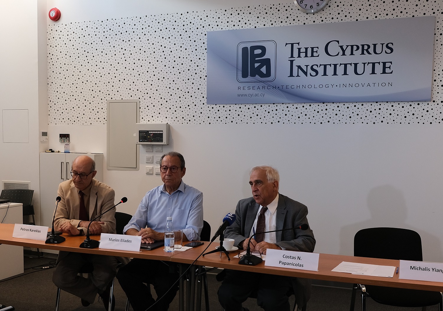 Το Ινστιτούτο Κύπρου επισκέφθηκε ο Μάριος Ηλιάδης