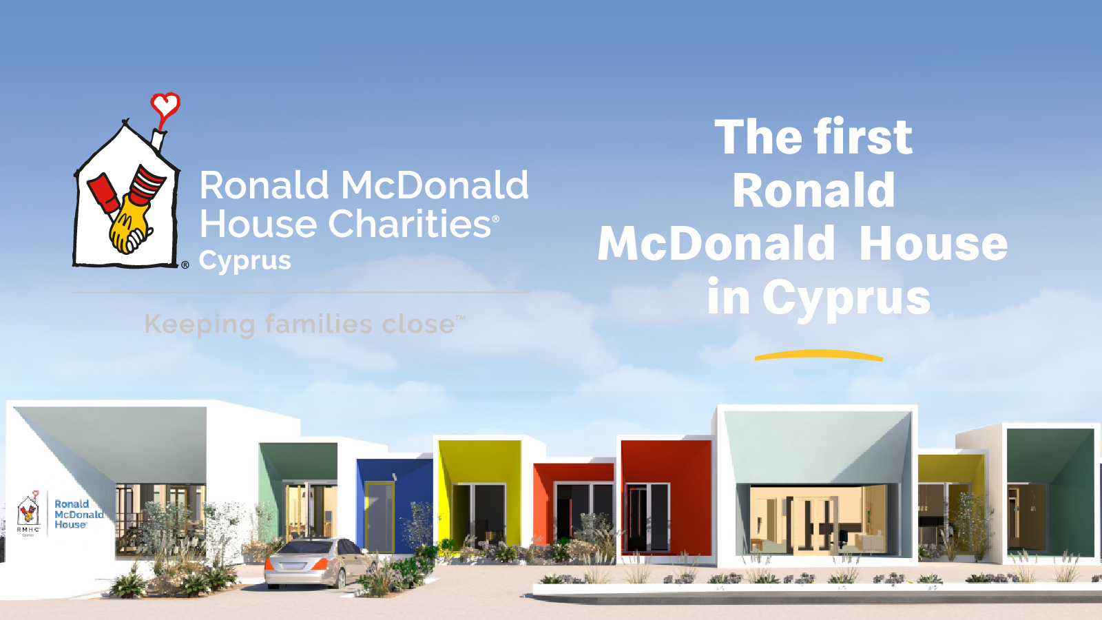 Άνοιξε την αγκαλιά του ο ξενώνας Ronald McDonald House® στην Λευκωσία