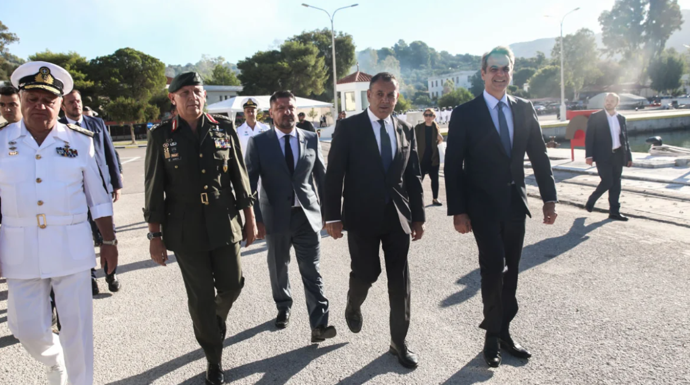 Κυριάκος Μητσοτάκης: Τα σύνορά μας έχουν χρώμα γαλάζιο και όχι γκρίζο