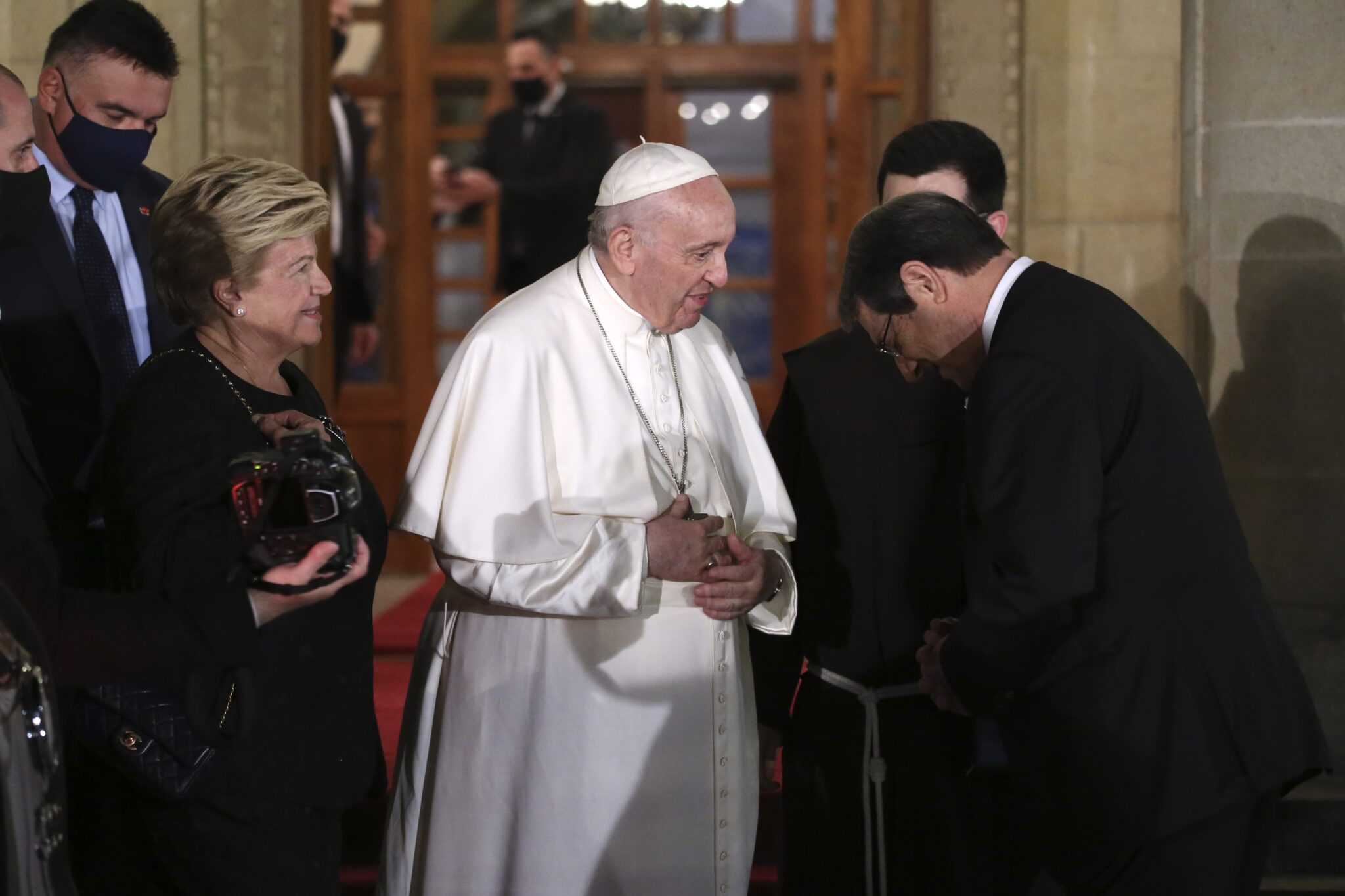 Στο Βατικανό ο Πρόεδρος Αναστασιάδης, γίνεται δεκτός από τον Πάπα Φραγκίσκο