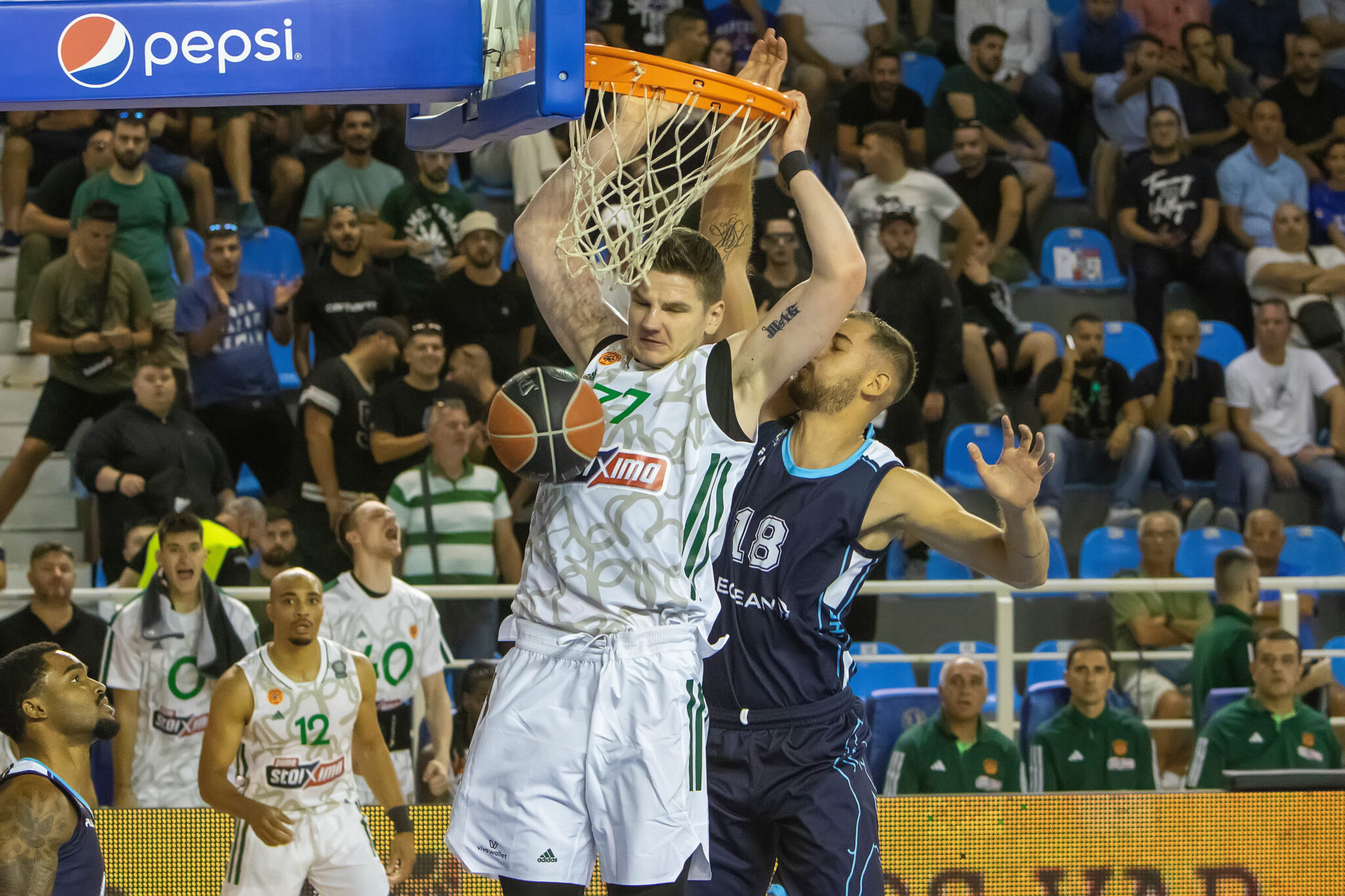 Ζορίστηκε, αλλά «λύγισε» τον Κολοσσό και πέρασε στον τελικό ο Παναθηναϊκός