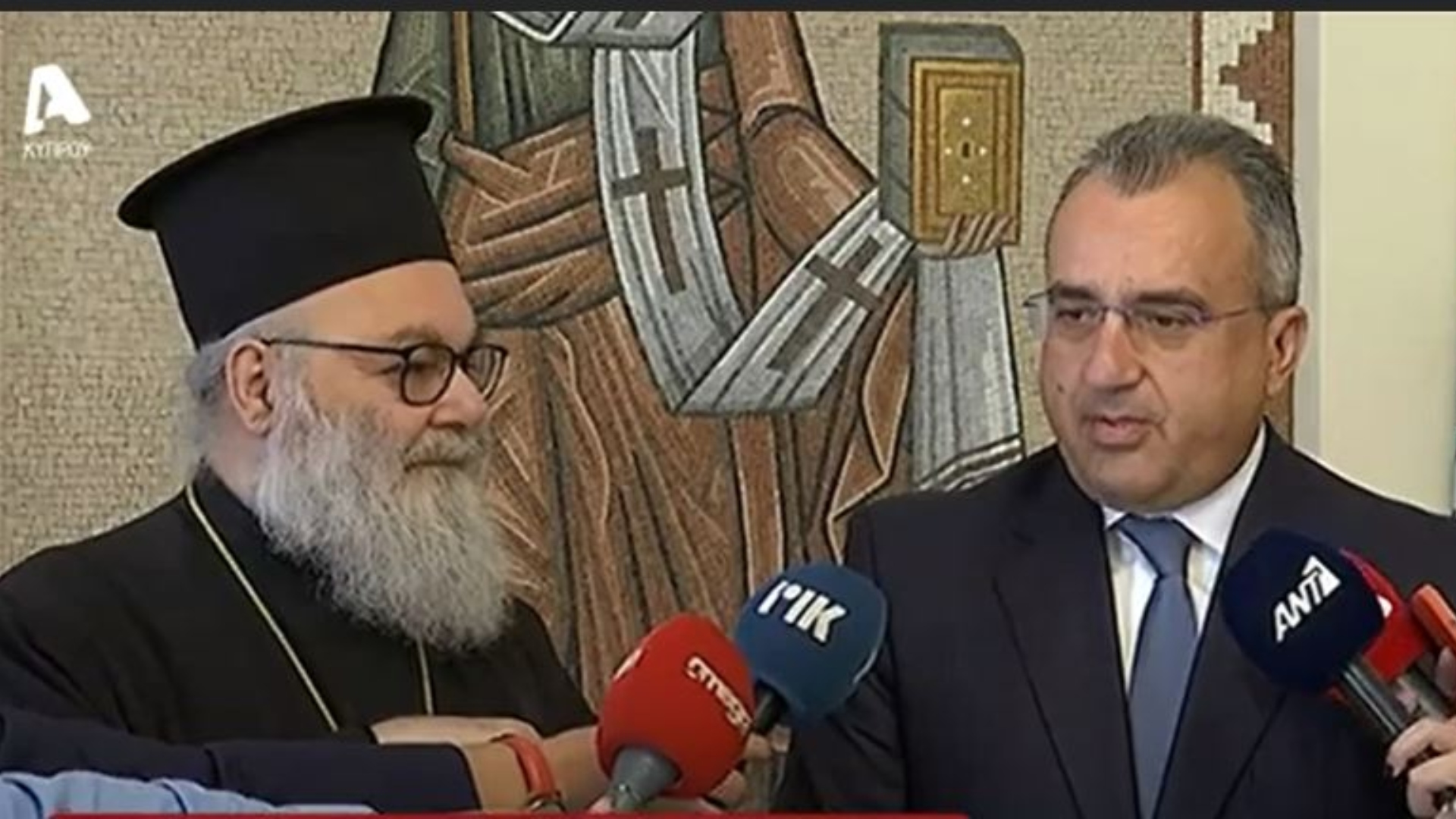 "Δεν μιλάει πολύ": Χατζηπαντέλα και Πατριάρχης Αντιοχείας είδαν τον Αρχιεπισκόπο