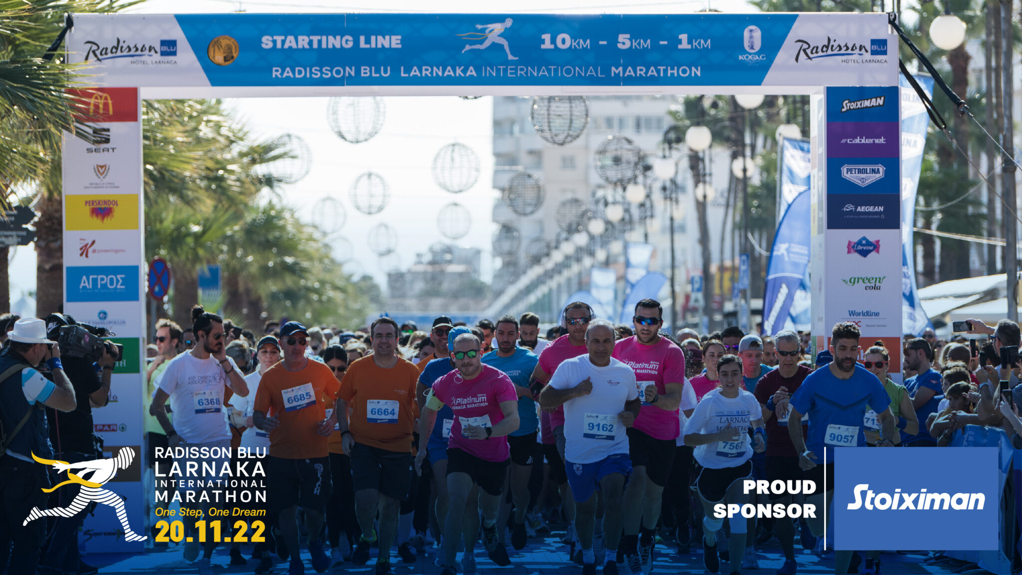 Stoiximan: Υπερήφανος χορηγός Radisson Blu Διεθνούς Μαραθωνίου για 5η χρονιά