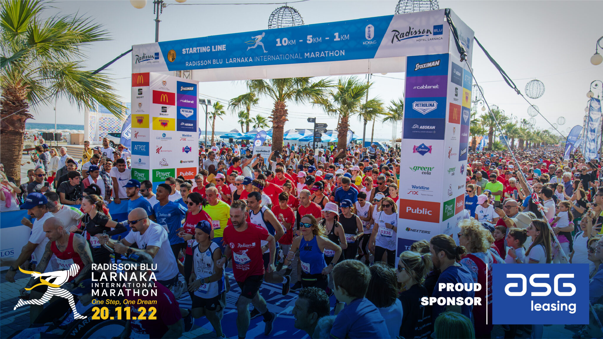 ASG Leasing: Kαι φέτος στο πλευρό του 5ου Radisson Blu Διεθνούς Μαραθωνίου