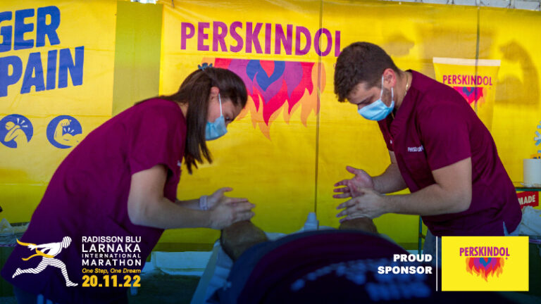 Η Perskindol δίπλα στους δρομείς του Radisson Blu Διεθνούς Μαραθωνίου Λάρνακας