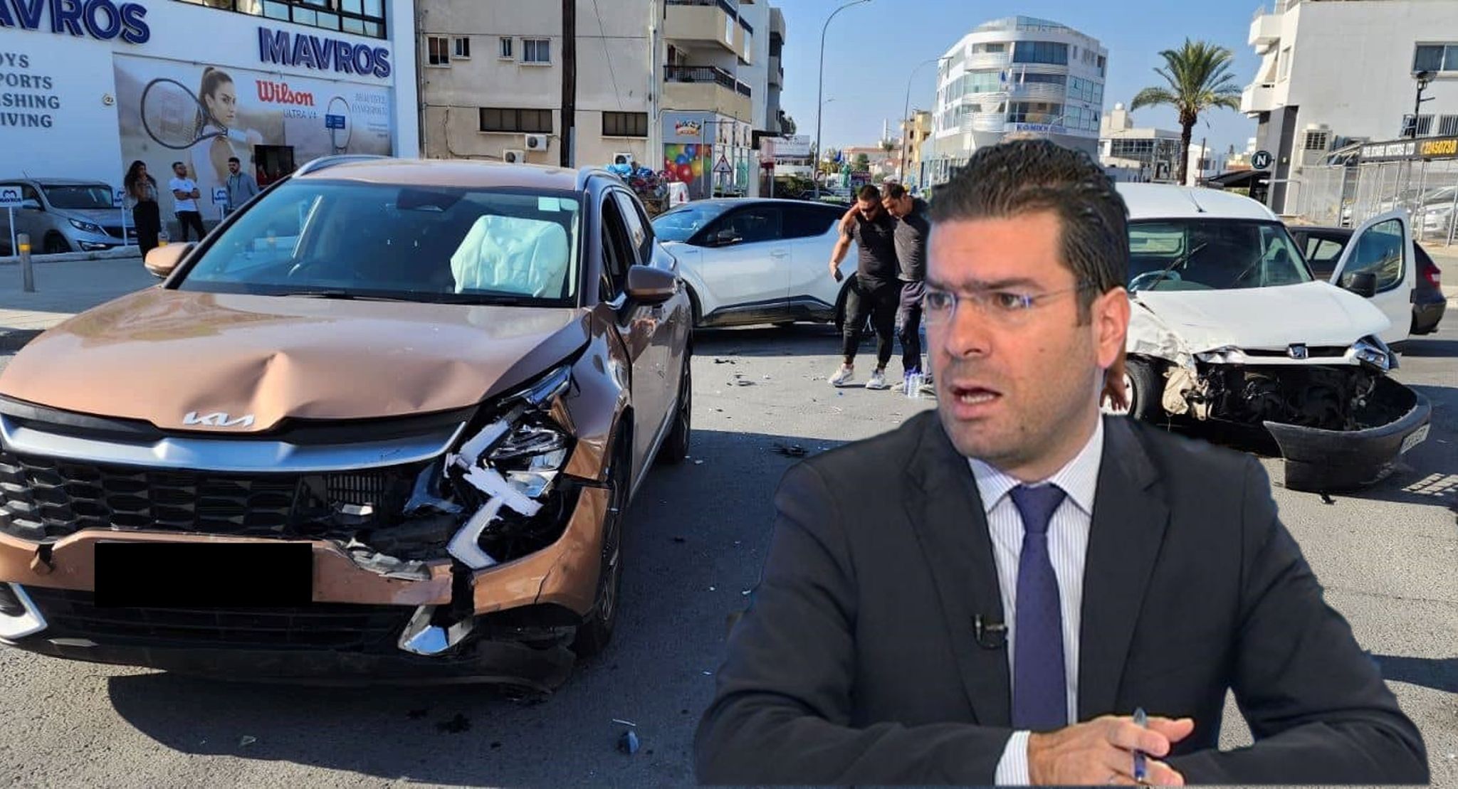 ΦΩΤΟ: Με κατάγματα σε στήθος και αυχένα ο Δίπλαρος, τι λέει για το ατύχημα