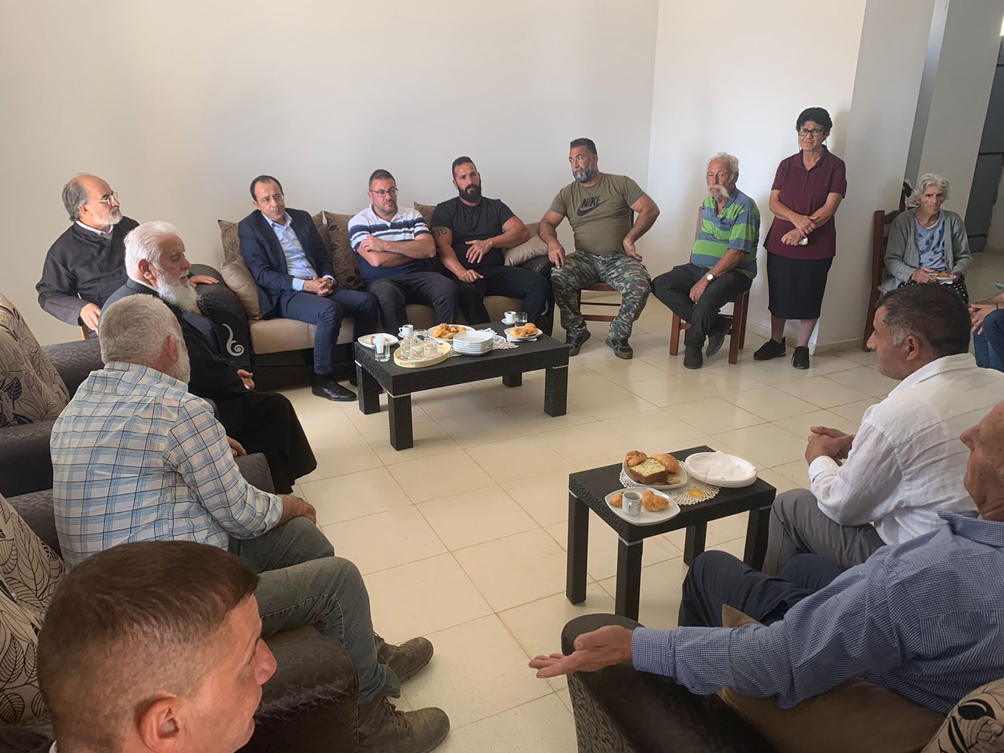 Είδε τους εγκλωβισμένους και άκουσε τα προβλήματα τους ο Ν. Χριστοδουλίδης