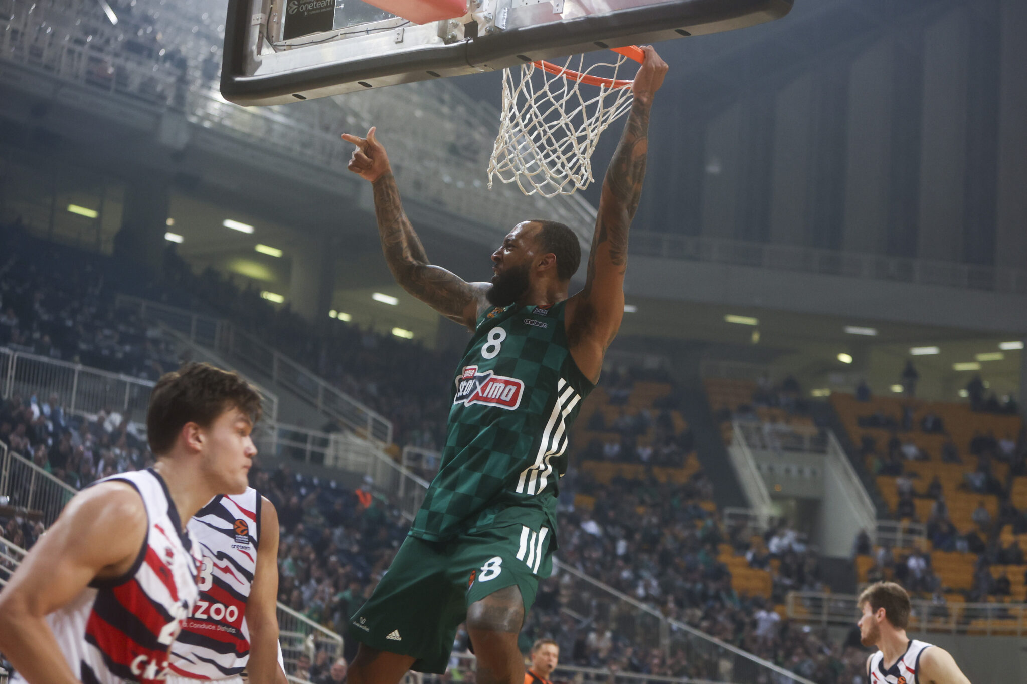 Έριξε στο καναβάτσο την Μπασκόνια και έκανε «σεφτέ» στο ΟΑΚΑ ο Παναθηναϊκός