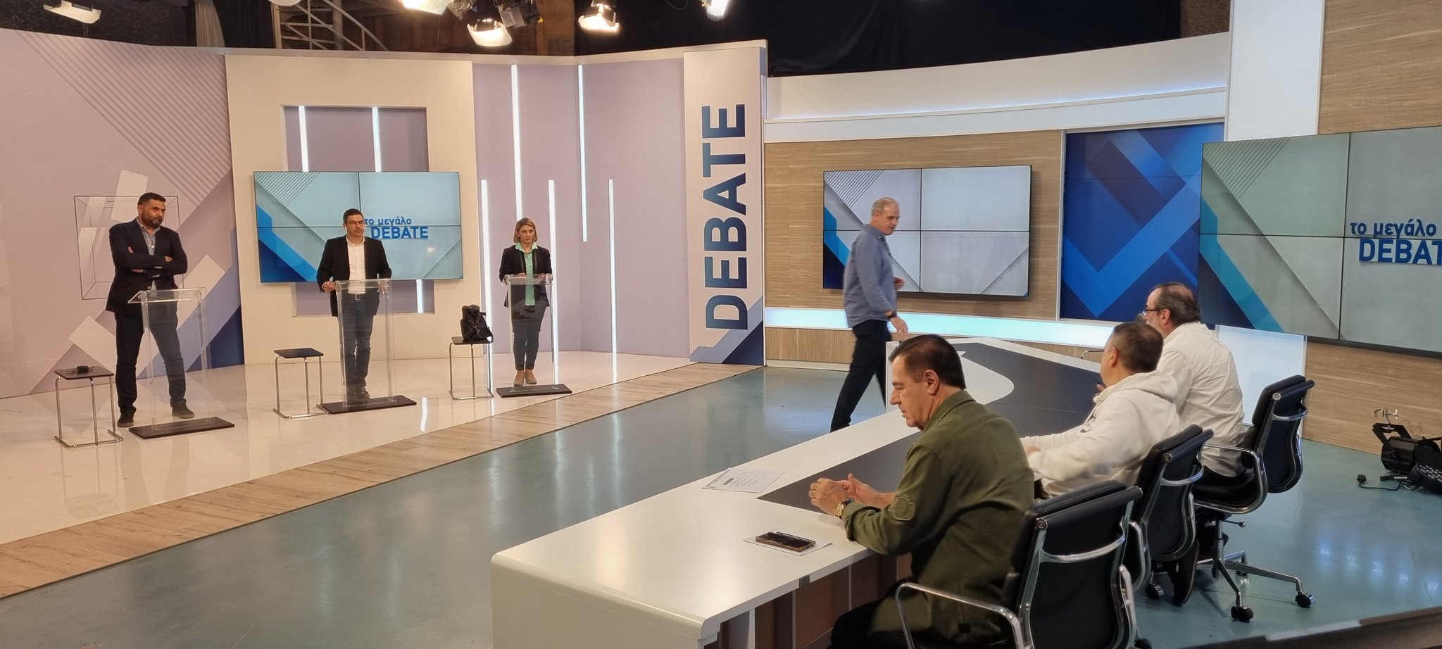 Όλο το παρασκήνιο του μεγάλου debate (ΒΙΝΤΕΟ)