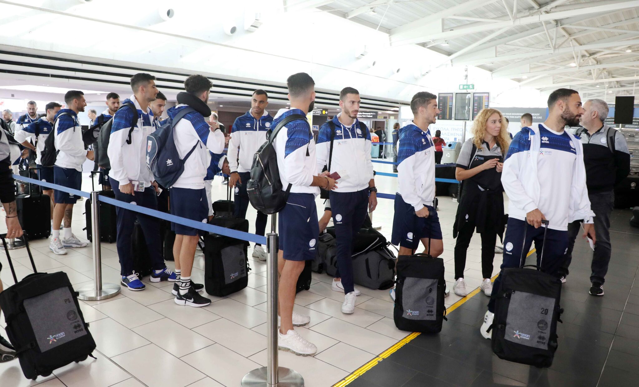 Στο αεροπλάνο για Ισραήλ η Εθνική μας (ΦΩΤΟ)