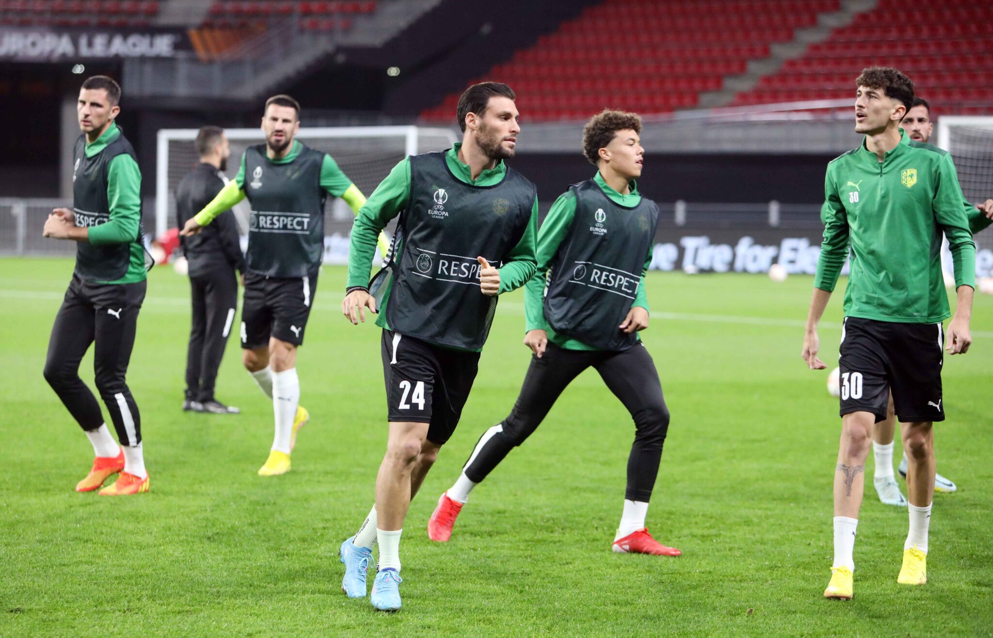 Στη Γαλλία με στόχο το καλύτερο δυνατόν η ΑΕΚ (ΦΩΤΟ)