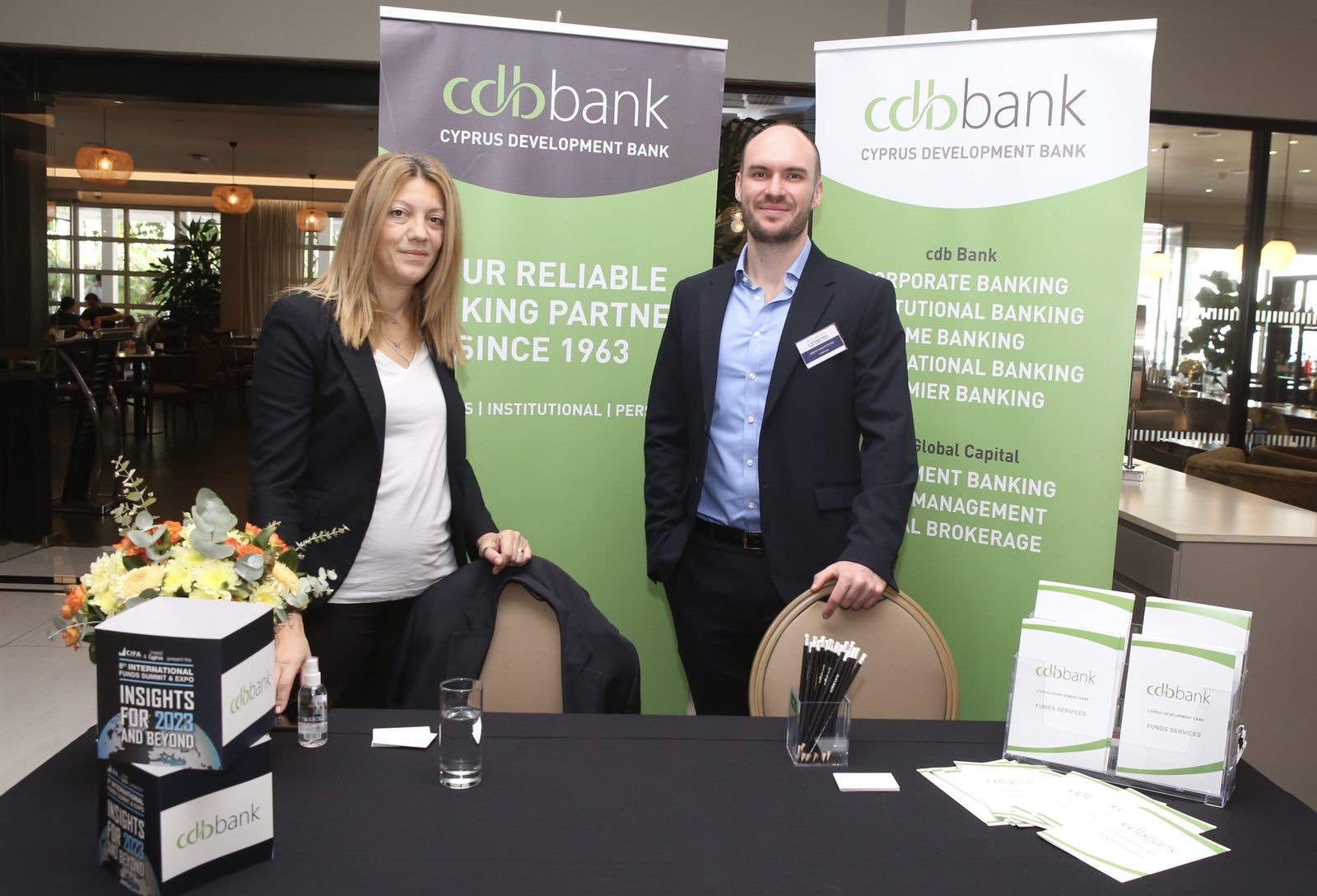 Η cdbbank ασημένιος χορηγός του 8ου International Funds Summit