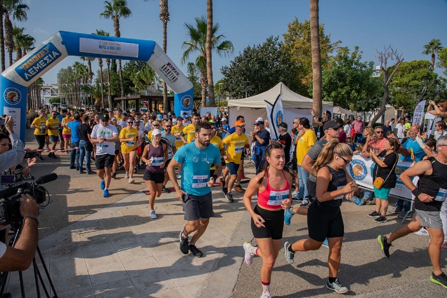 Μαζική Συμμετοχή στον 24ο Διεθνή Αγώνα Δρόμου «Μάριος Αγαθαγγέλου»