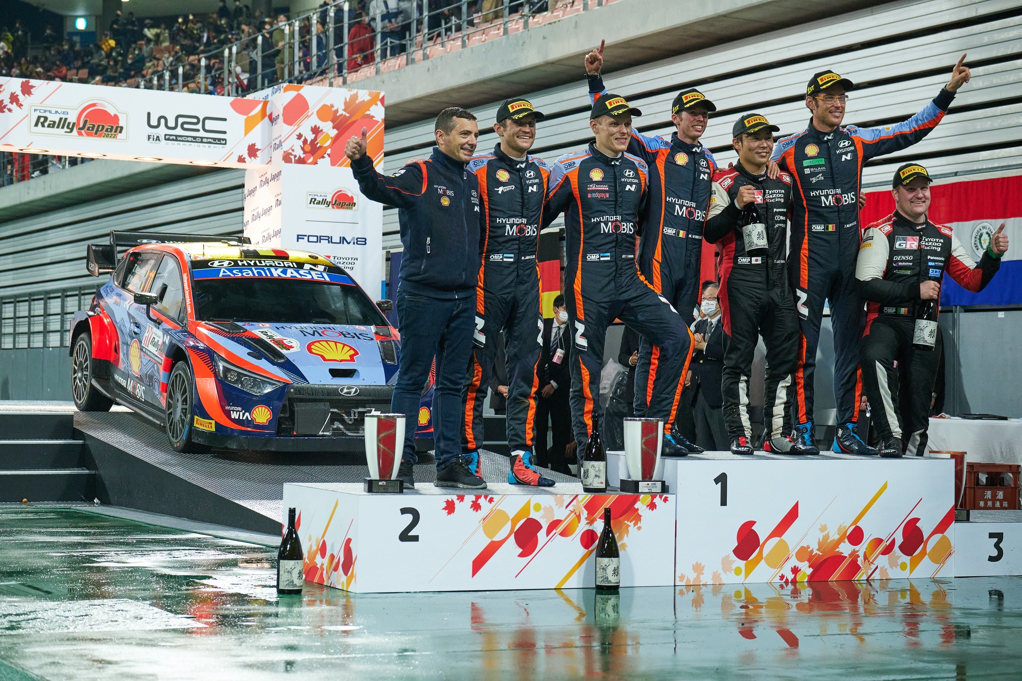 Θρίαμβος της Hyundai με 1η και 2η θέση στο Ράλι Ιαπωνίας WRC