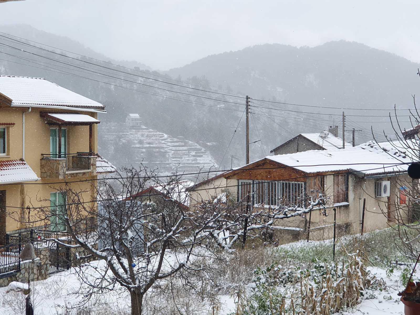 Μαγευτικές εικόνες: «Ντύθηκε» στα λευκά το Τρόοδος (ΒΙΝΤΕΟ)