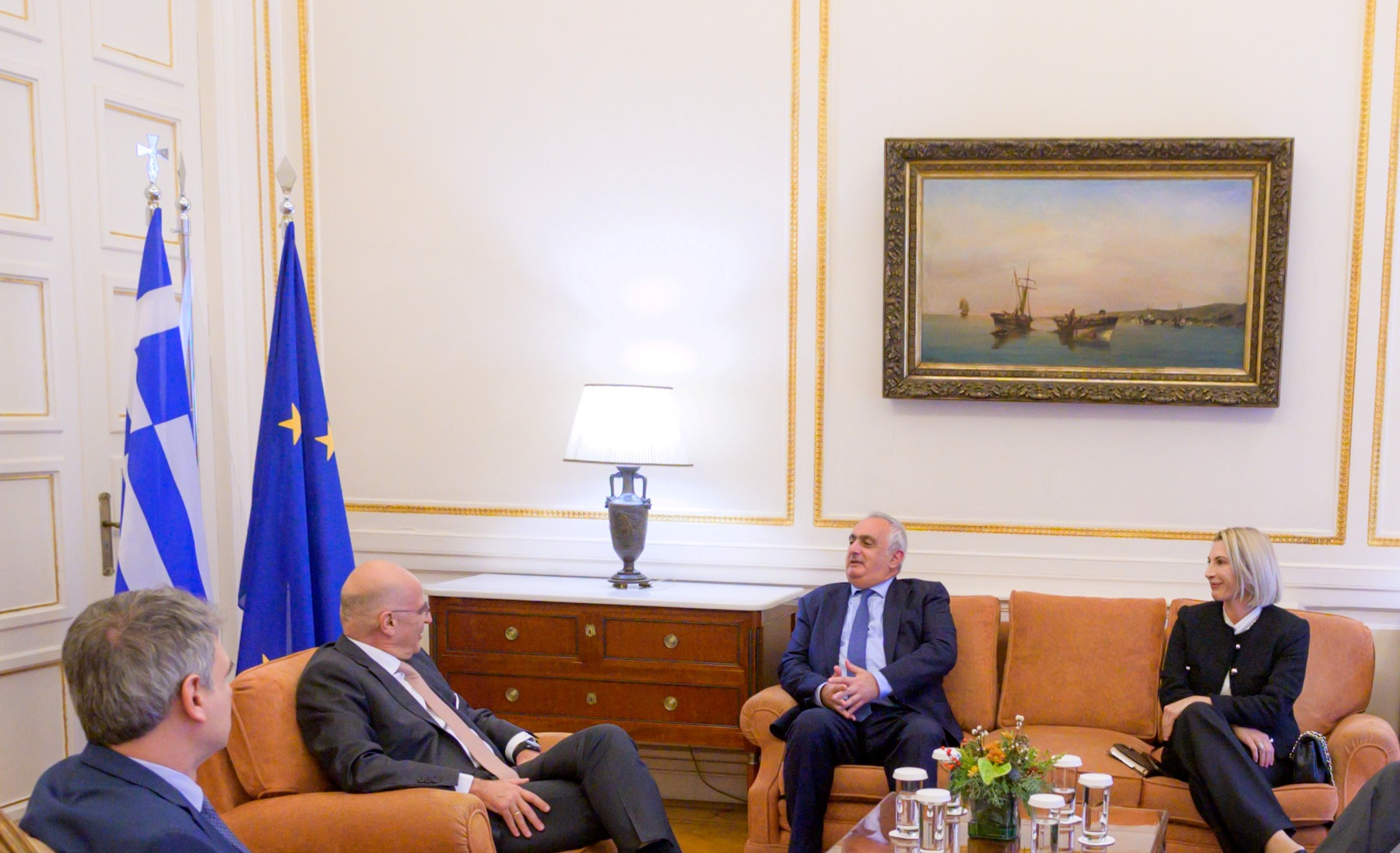 Κυπριακό και Ελληνοτουρκικά συζήτησαν Δημητριάδης και Δένδιας στην Αθήνα