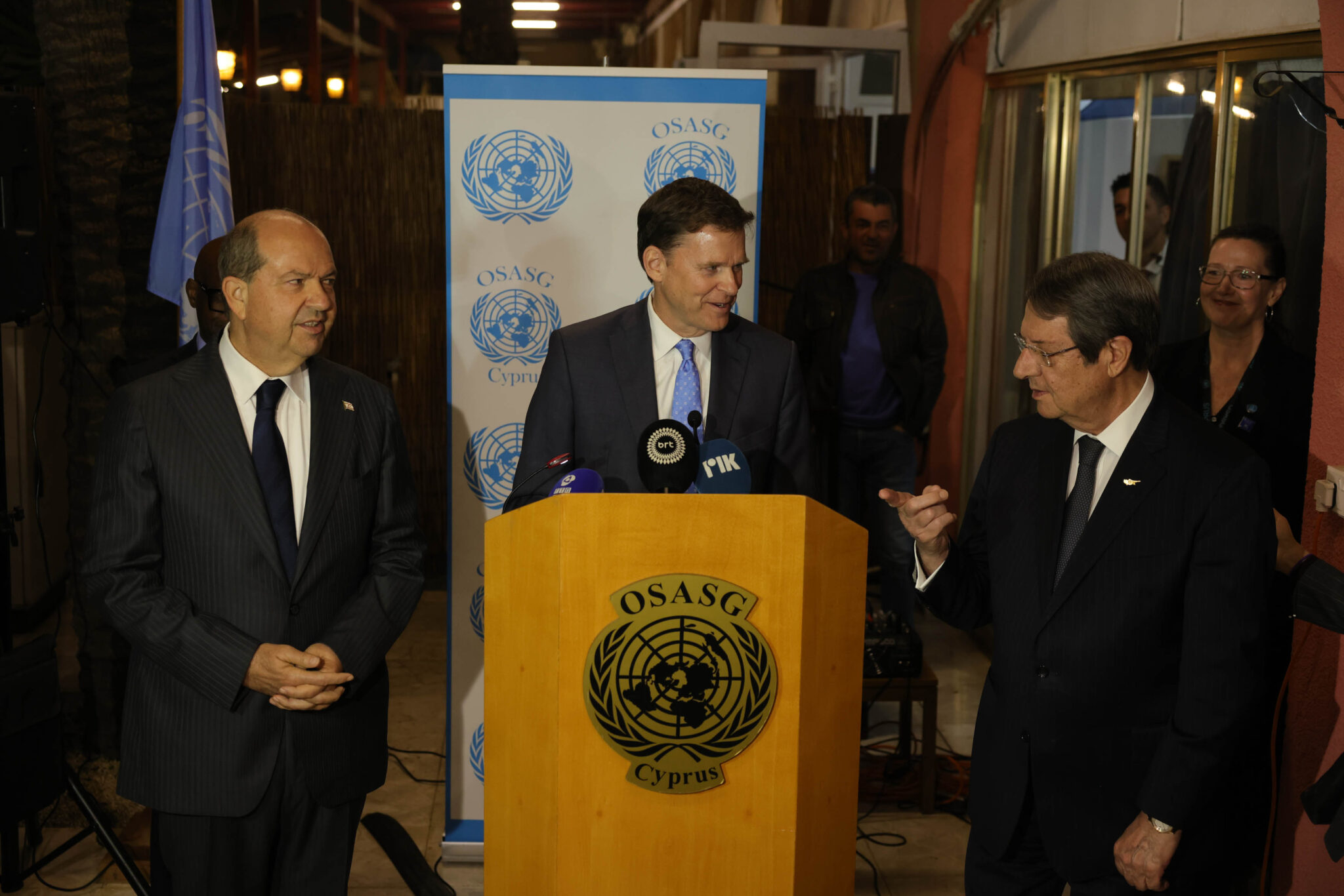 Νέα συνάντηση Αναστασιάδη-Τατάρ τον Ιανουάριο (ΒΙΝΤΕΟ)