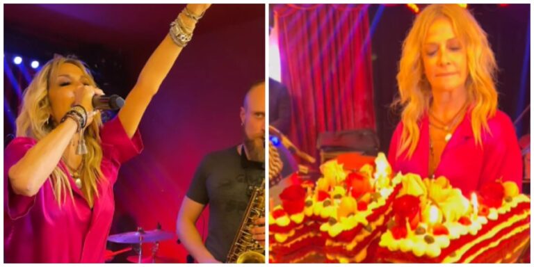 Άννα Βίσση: Γιόρτασε τα γενέθλιά της με ξέφρενο πάρτι και τούρτα-υπερπαραγωγή