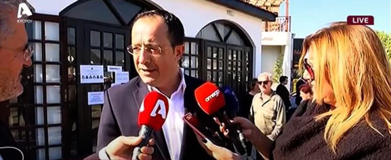 Στη Γεροσκήπου για να ψηφίσει ο Χριστοδουλίδης, "σημαντικό να υπάρχει συμμετοχή"