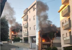 Συναγερμός στις Αρχές: Μεγάλη φωτιά σε διαμέρισμα στον Άγιο Δομέτιο (ΒΙΝΤΕΟ)