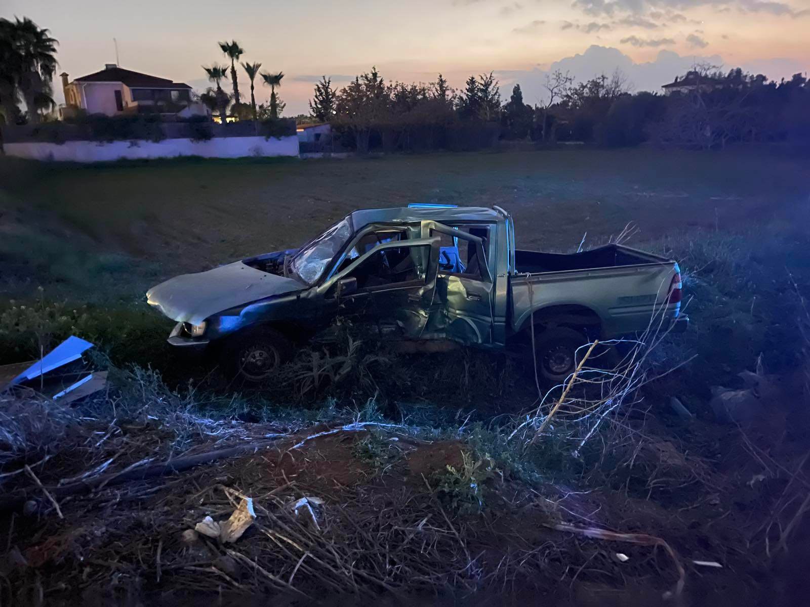 Σοβαρό τροχαίο στο δρόμο Αυγόρου-Φρέναρος (φωτος)