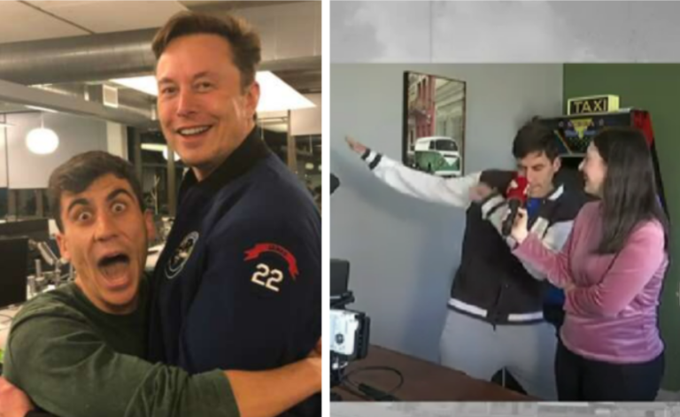 Φειδίας: Η χειραψία με τον… sexy Έλον Μασκ και τα 50.000 ευρώ τον μήνα(ΒΙΝΤΕΟ)