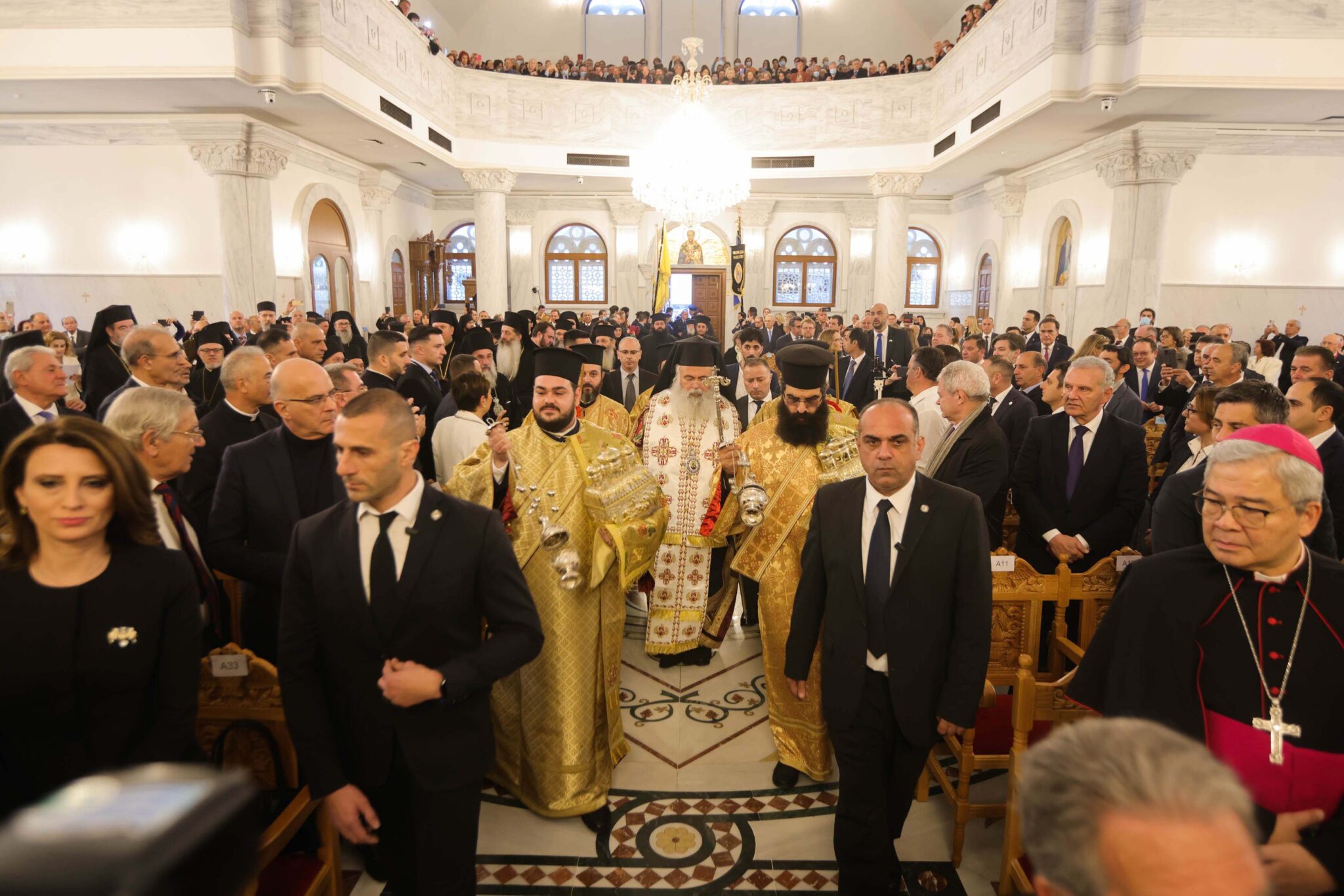 Μήνυμα ενότητας των Εκκλησιών από τον Πάπα για την ενθρόνιση του Αρχιεπισκόπου