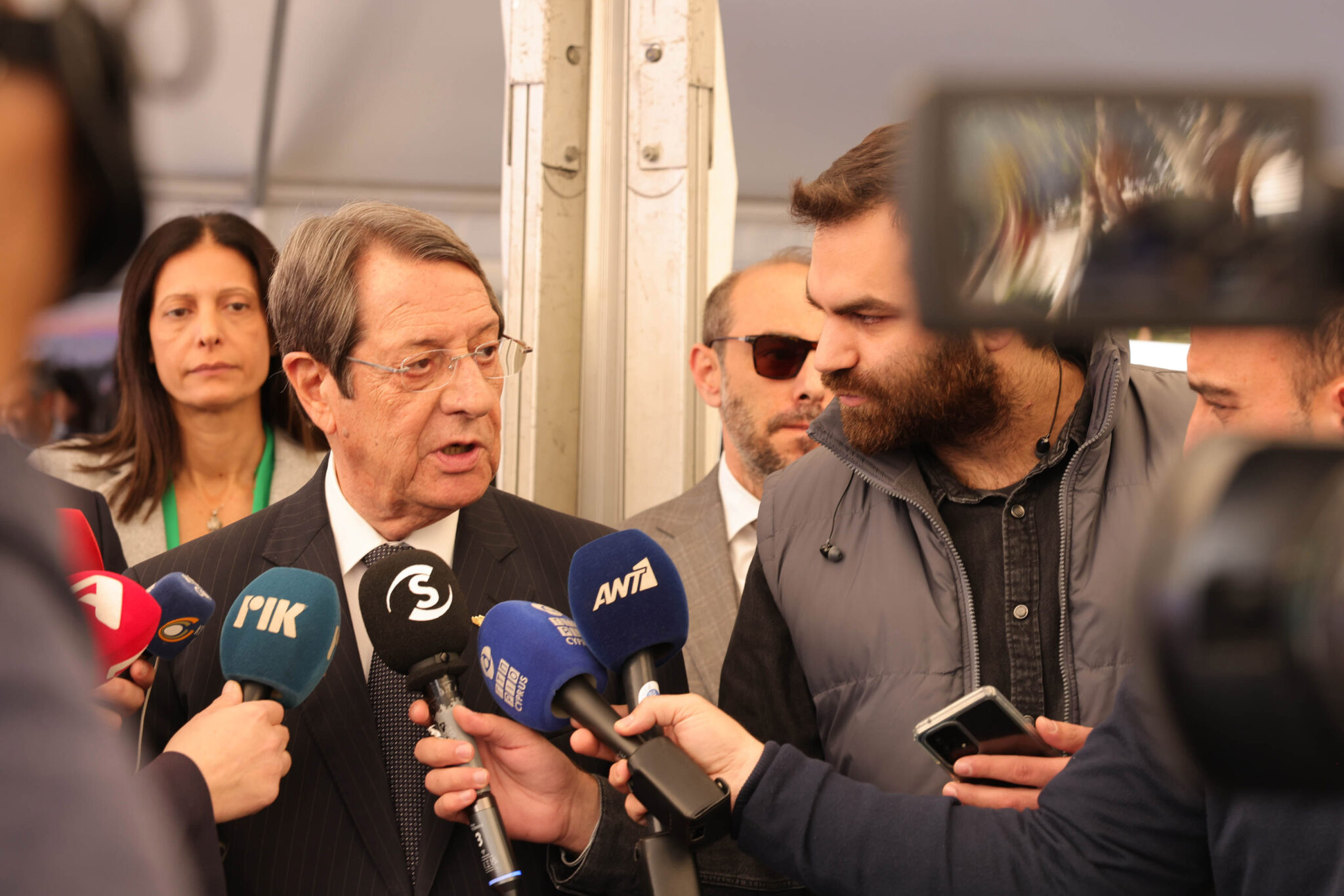 Απάντηση Αναστασιάδη για δύο κράτη (ΒΙΝΤΕΟ)