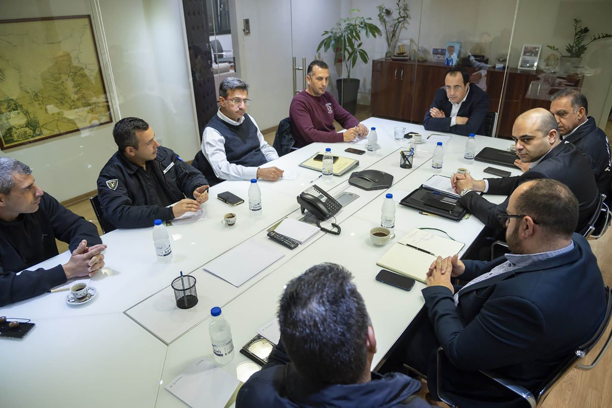 Συνάντηση Χριστοδουλίδη-ΠΑΣΥΔΥ για την κατάσταση στις Κεντρικές Φυλακές