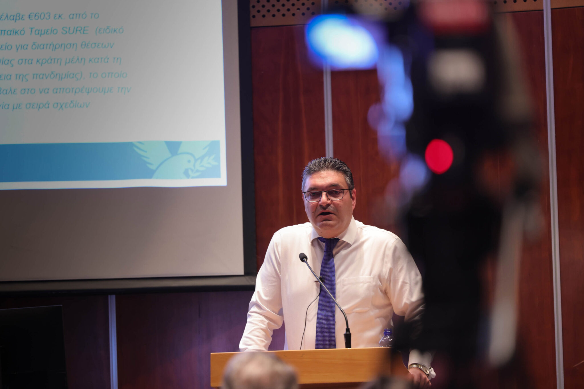 Από την κρίση του '13 ως την πανδημία: Παρουσίασε τα πεπραγμένα του ο Πετρίδης