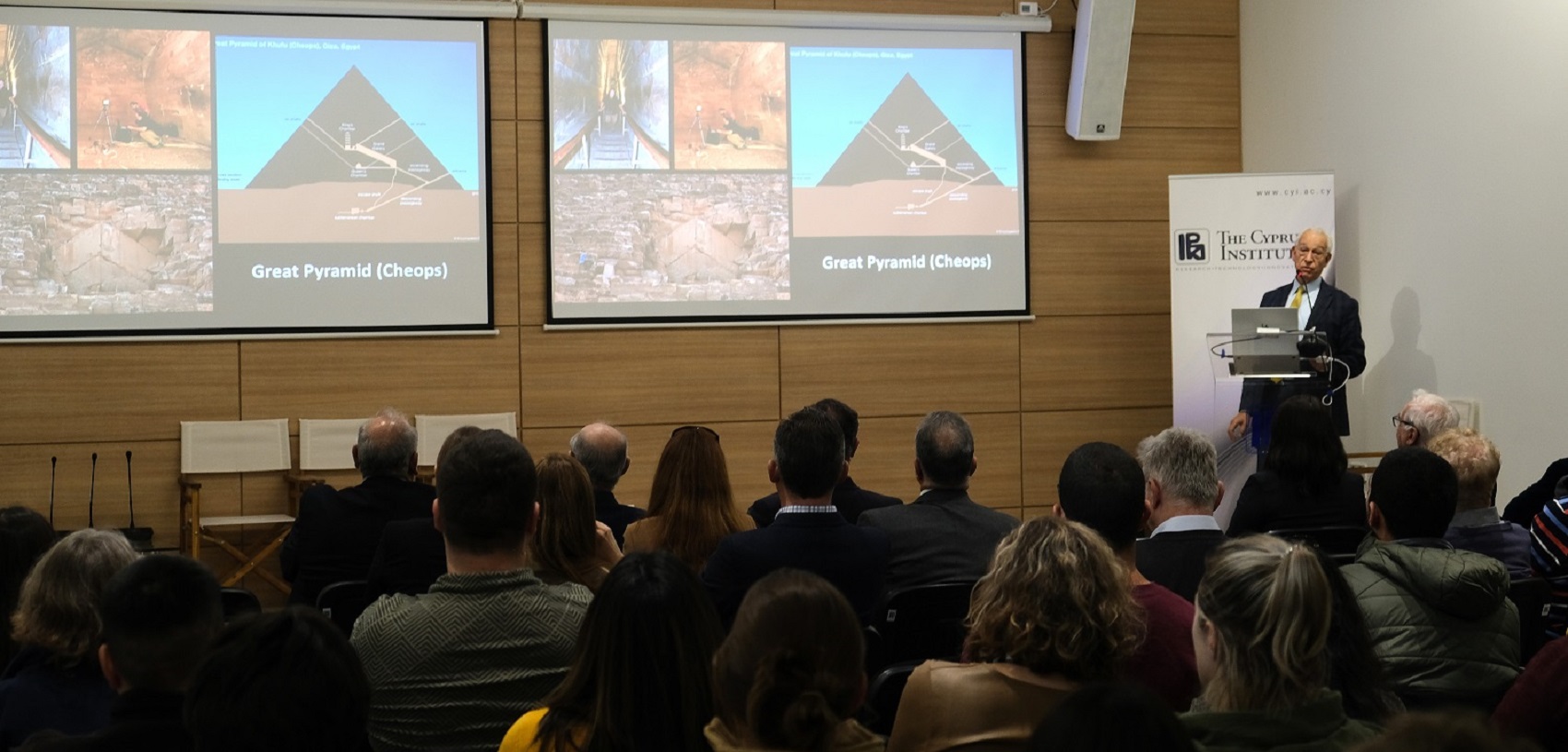 Ινστιτούτο Κύπρου: Τα Κρυμμένα Μυστικά της Μεγάλης Πυραμίδας του Χέοπα