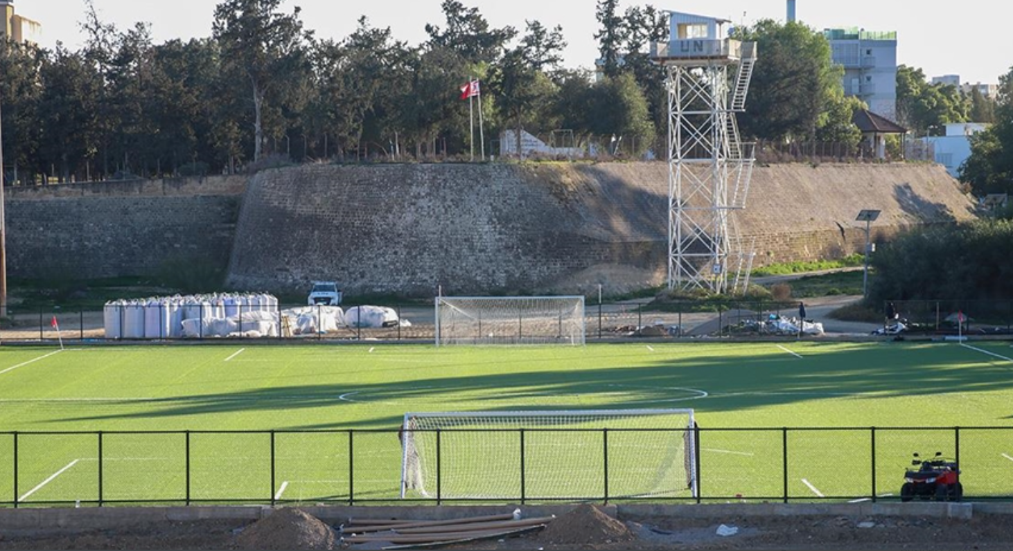 Ολοκληρώθηκαν οι παράνομες εργασίες στο γήπεδο «Ταξίμ»