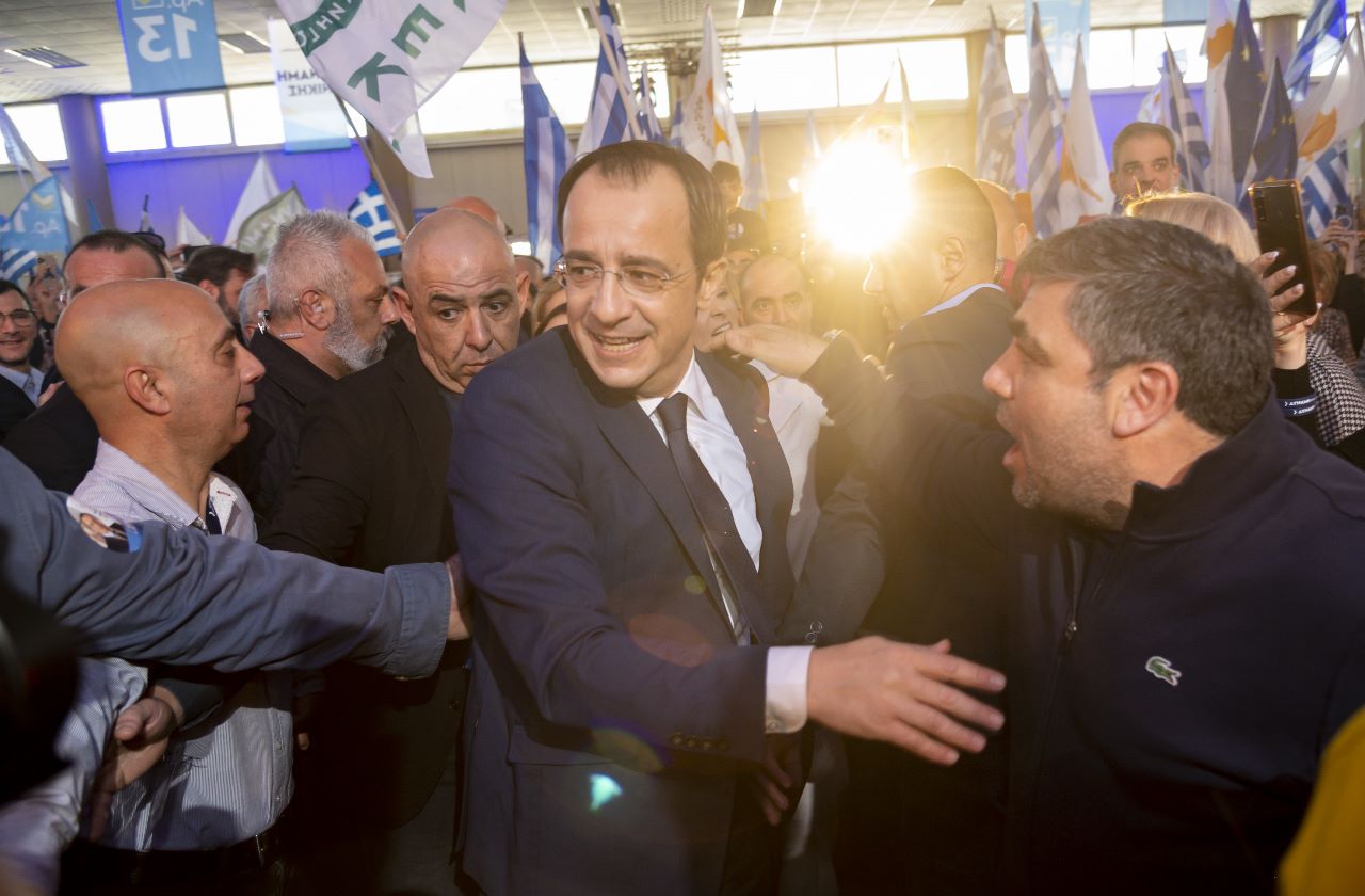"Θα είμαι Πρόεδρος όλων των Κυπρίων":Ισχυρή λαϊκή εντολή ζήτησε ο Χριστοδουλίδης