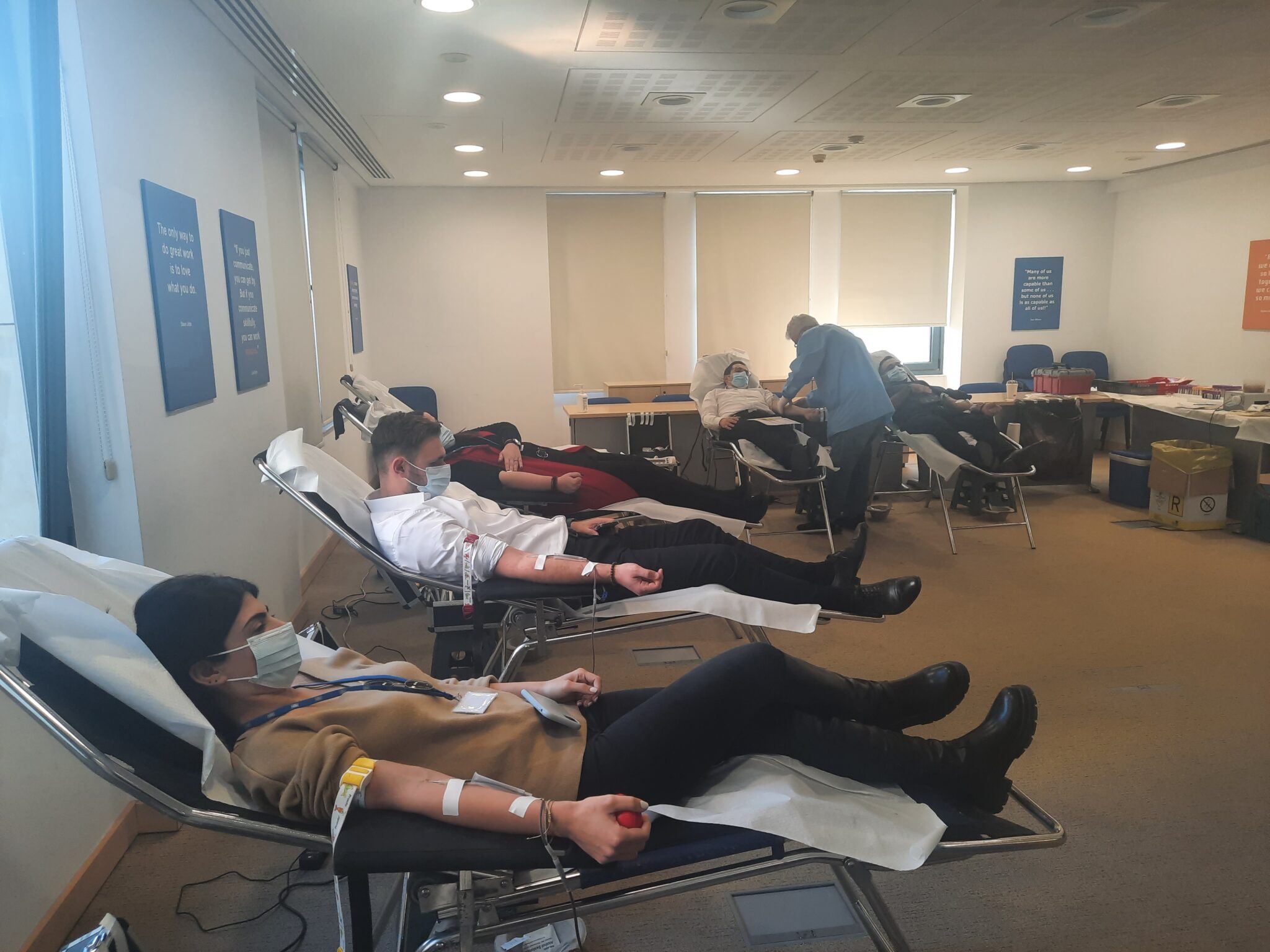 7η Παγκύπρια Εθελοντική Αιμοδοσία από το προσωπικό της Ελληνικής Τράπεζας