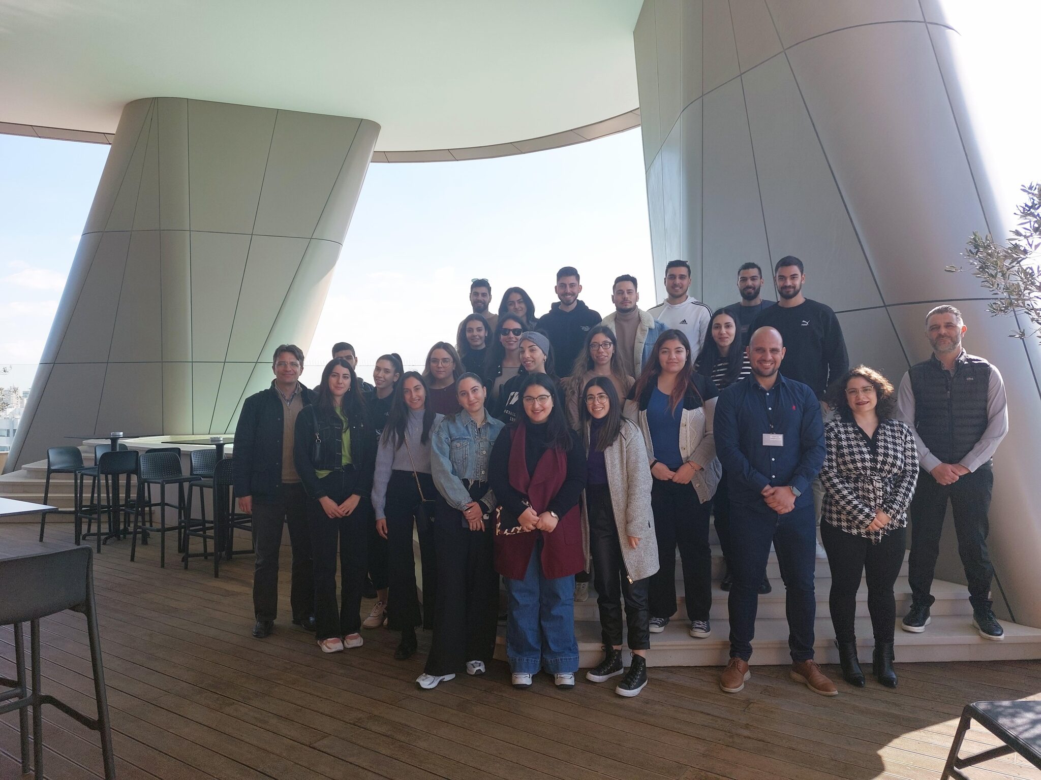 Η Cyfield παρουσίασε το 360 σε φοιτητές – πολιτικούς μηχανικούς