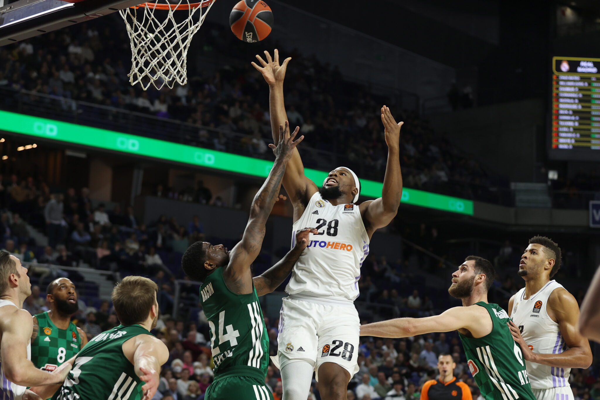 Euroleague: Το απαιτητικό ταξίδι του Παναθηναϊκού στην Ισπανία συνεχίζεται