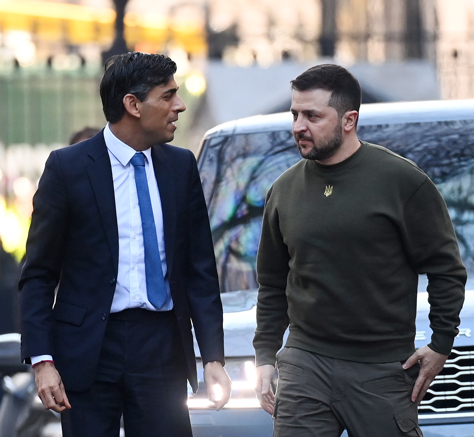 Με τον Βρετανό Πρωθυπουργό συναντήθηκε ο Ζελένσκι