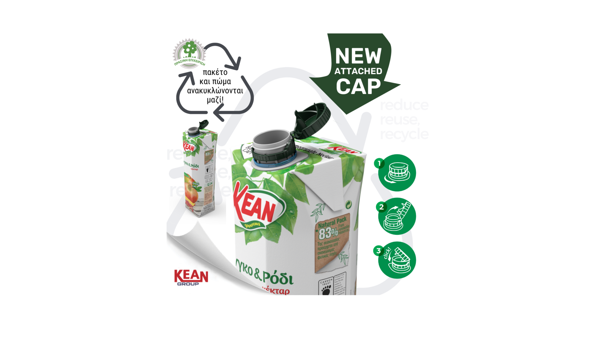ΚΕΑΝ: Υπέροχη γεύση και προστασία του περιβάλλοντος… στο καπάκι