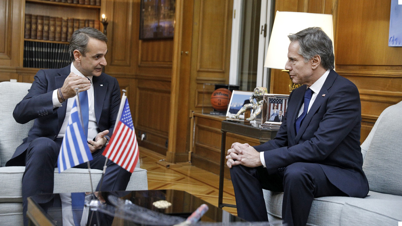 Μητσοτάκης – Μπλίνκεν: Το παρασκήνιο του δείπνου, τι συζήτησαν για Τουρκία