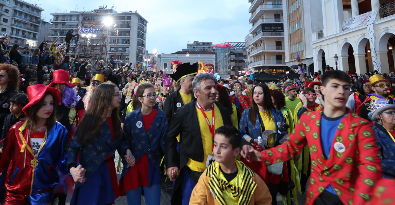Πρώτο Καρναβάλι έπειτα από τρία χρόνια στην Πάτρα