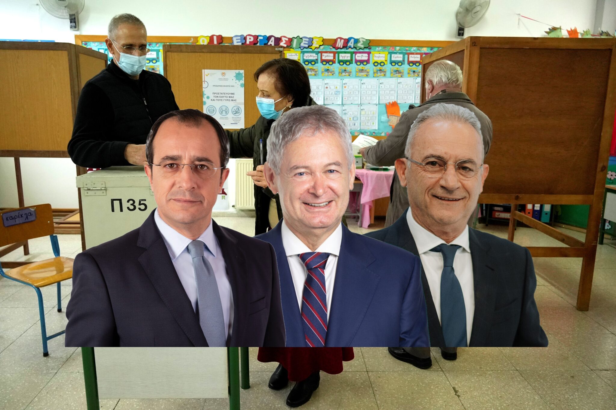 Η παφίτικη κάλπη: Πως ψήφισε η επαρχία Πάφου που μετρά δύο υποψήφιους