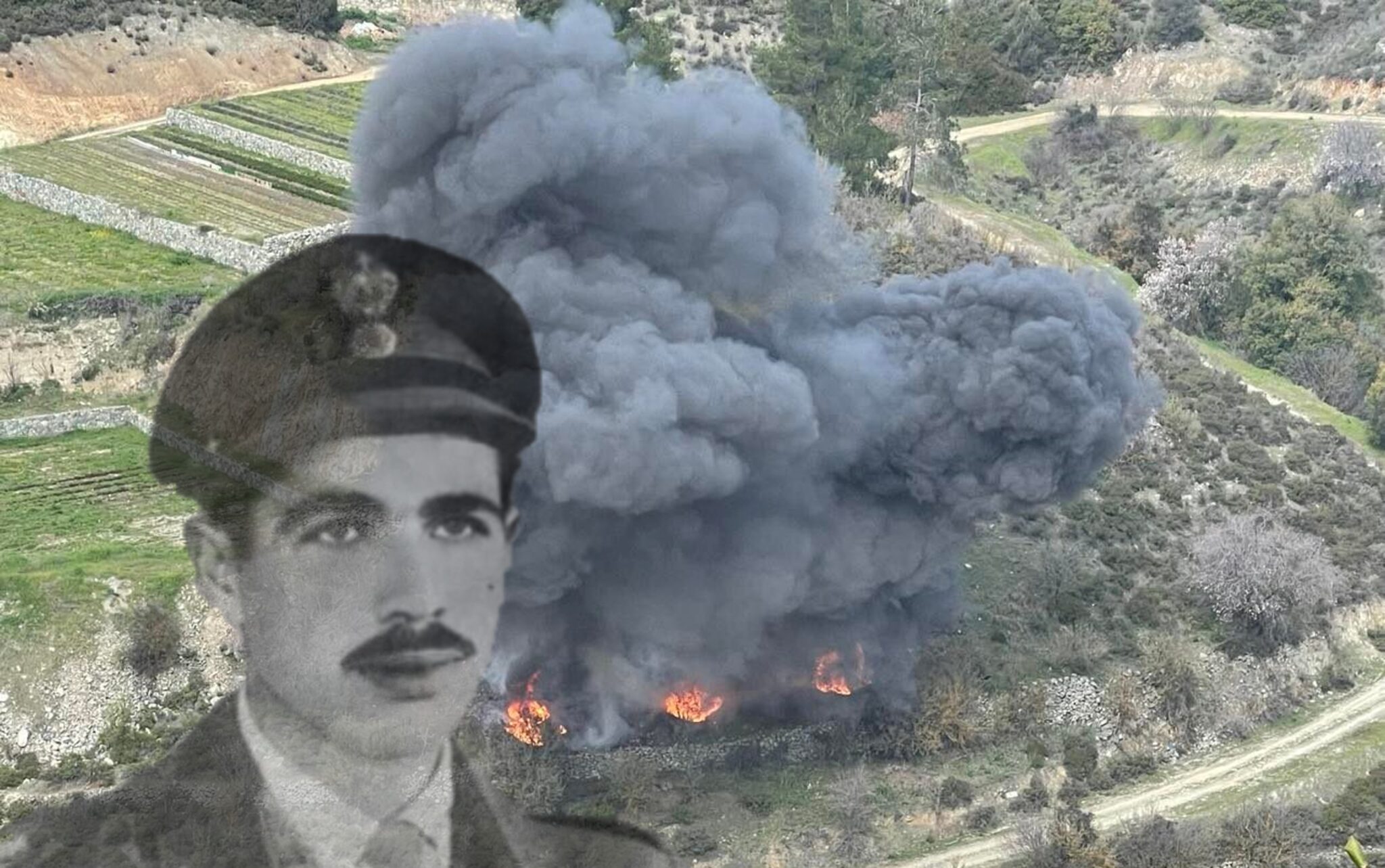 Εντυπωσιακές εικόνες από την αναπαράσταση της θυσίας του Γρ. Αυξεντίου