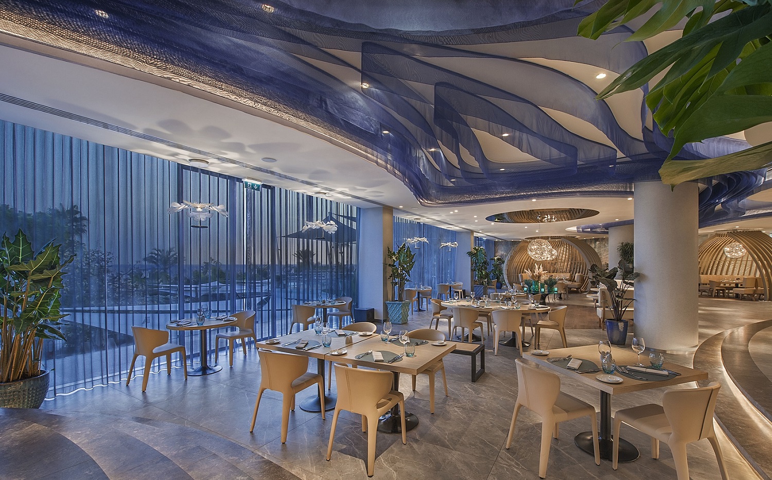 Ρομαντικό δείπνο στο Thalassa του ξενοδοχείου Amathus