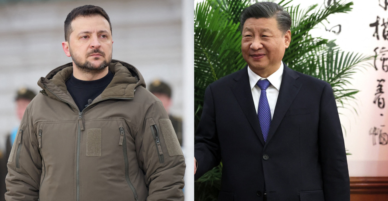 Παρέμβαση από την Κίνα για την ειρήνη, ο Ζελένσκι θέλει να δει τον Σι